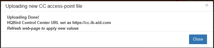 Linking result