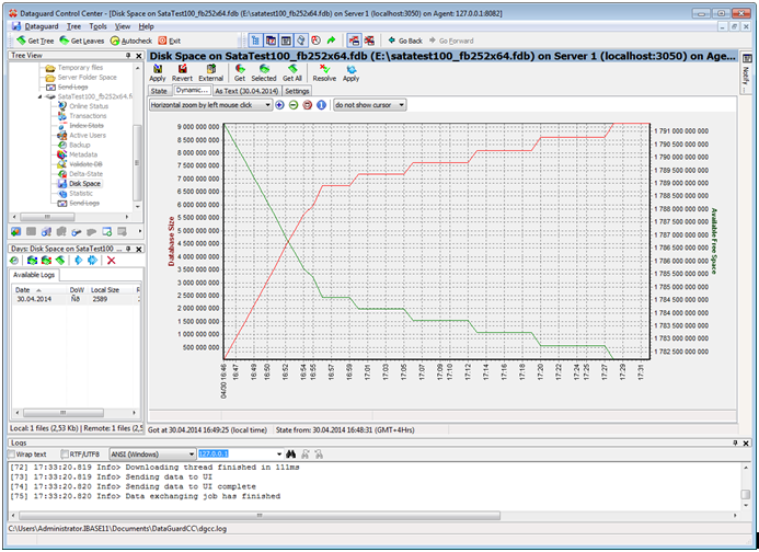 Firebird database loading speed